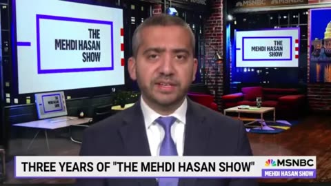 Mehdi Hasan fired for doing his job