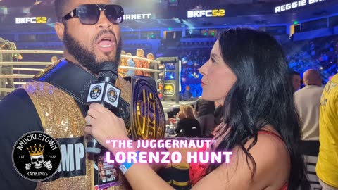 Lorenzo Hunt: The Juggernaut of BKFC impressed by the fighters from the Carolinas at Bare Knuckle Event