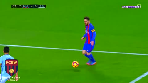 El segundo gol de Messi vs Celta Vigo