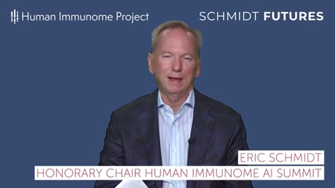 I'm incredibly excited about the Human Immunome Project, eric schmidt