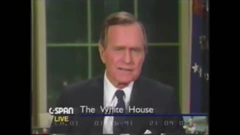 1991 - George Bush - New World Order