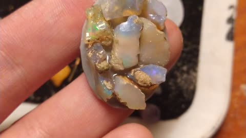 Opal pendant ($10)