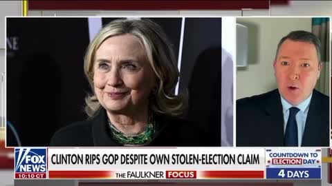 Democrats Election Meddling and Election Deniers: Hillary is the Queen of Election Denial