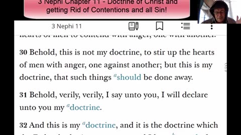 Feel Christ's Hands - Feet - Know of Doctrines of Christ - Get Rid of Contentions - 4-17-24
