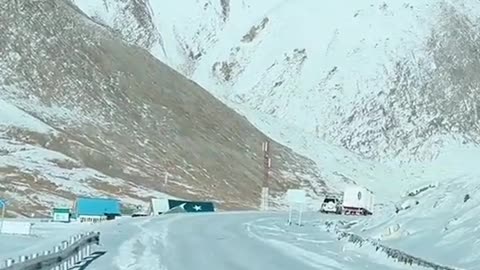 Snowfall Weather Khunjerab Gilgit Baltistan