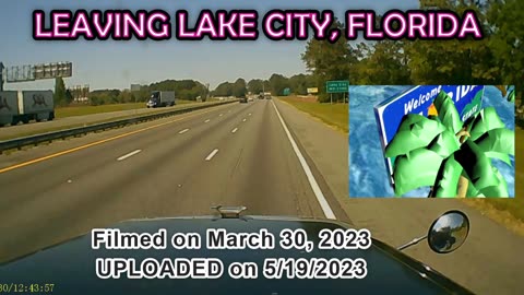 DASH CAM: LEAVING LAKE CITY, FLORIA