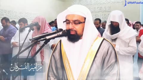 شاهد الشيخ ناصر القطامى يبدع فى تلاوة هذه الآيات