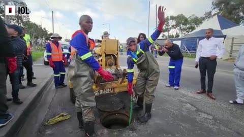 Watch: City of Cape Town jet-clean 200km of sewers ahead of winter