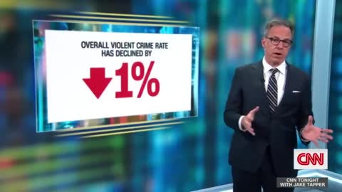Jake Tapper on whether the perception of rising crime matches reality