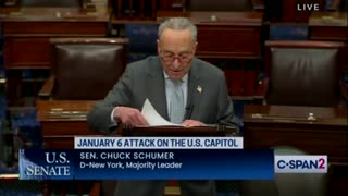 Desperate Senator Schumer pleads to Tucker Carlson not to Release more January 6 footage