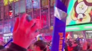 LIVE FROM NYC TIME SQUARE NEW YEARS 2024