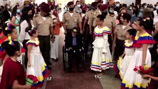 World's oldest man celebrates birthday in Venezuela