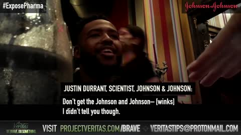 Project Veritas' Johnson & Johnson Undercover Video