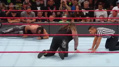 Roman Reigns Vs Seth Rollins Vs Joe Vs Wyatt Vs Ballor