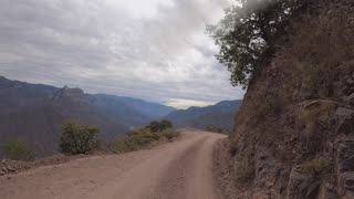 MexIGo3 Riding into the Urique Canyon, Chihuahua, Mexico