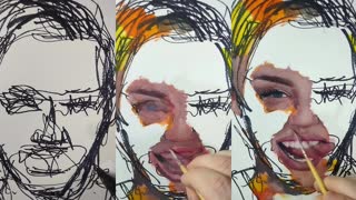 Miley Cyrus | Painting in the Raw | Unfinished Business