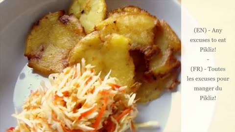 Potatoes Fritay or Potato Pesé