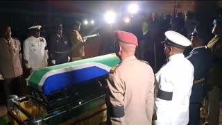 SANDF bury Prince Mangosuthu Buthelezi at KwaPhindangene cemetery