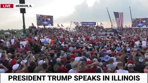 Complete President Donald Trump Rally Speech in Mendon, IL - (6/25/2022)