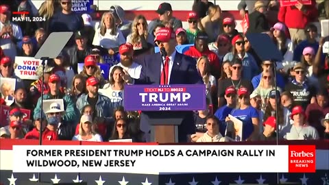 'You Can't Use The Word S---, Okay-'- Trump Goes On Foul-Mouthed Insult Tirade At New Jersey Rally
