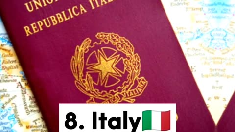 Top 10 Strongest Passports In The World 🌍 #shorts #top10 #2023