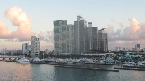 See the Miami skyline on the Crystal Serenity with Amazing Romance Travel!