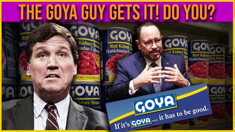 Tucker Stunned By The Goya Guy!!!