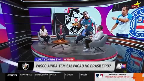 BAHIA 1 X 1 VASCO E UMA COVARDIA O QUE ESTAO FAZENDO COM O VASCO