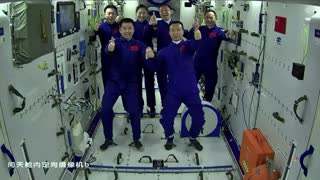 China Places Six Astronauts In Orbit On Its Space Station For First Time