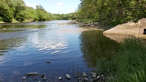 Beautiful long river