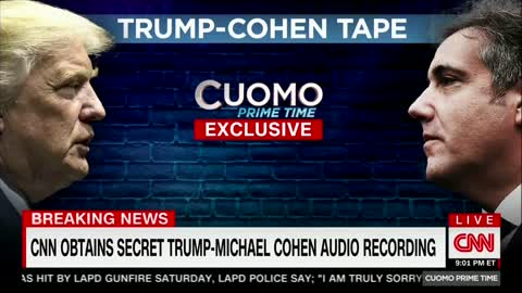Cohen's Lawyer Lanny Davis Provides CNN With Client's Taped Audio With Trump!