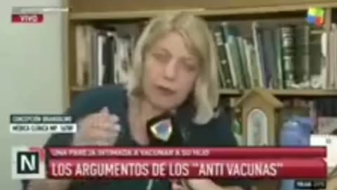 Dra Chinda Brandolino sensurada por la TV - Argentina