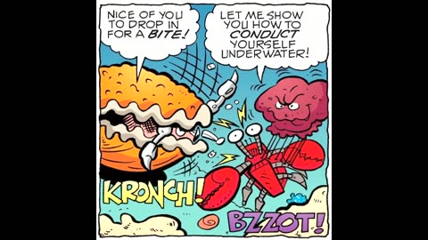 Archie Sonic Issue #185 Side Story - " The Misfit Badniks Salty, Soggy Sequel "