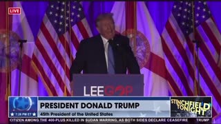 President Trump thanks all his endorsements