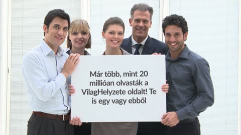 Te is egy vagy, aki olvassa és követi a VilagHelyzete oldalt