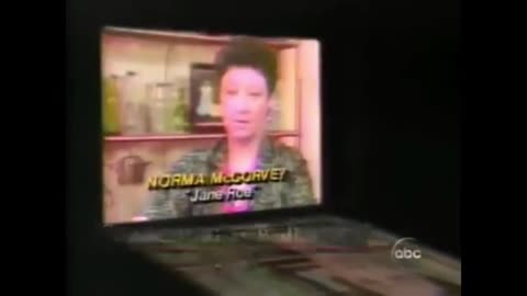 Jane Roe aka Norma McCorvey was a drug addict that Lied about being Raped in Roe Vs Wade.