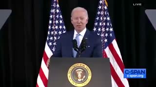 Biden: "I'm Gonna Sit Down. Probably Wish I Would."