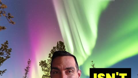 DID YOU SEE IT? Chris talks aurora borealis #explore