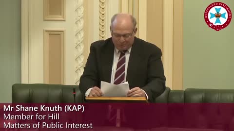 Shane Knuth MP (KAP) give QLD parliament Covid a reality check