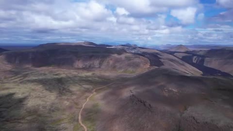 BIG NEWS - A Volcanic Eruption Just Started in Iceland - The First Video