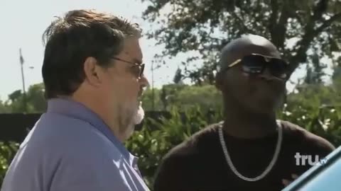 Norris Bennett on the Commercial of (South Beach Tow) on (TruTV) Big Man Little Donk