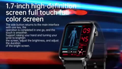 New Sport Smart Watch Men Sangao Laser Health Heart Rate