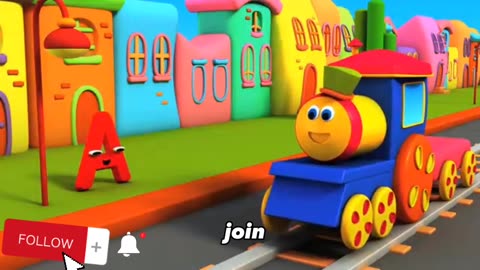 ABC Train | ABC Song | Alphabet Adventure from Bob The Train | Kids Tv Nursery Rhymes