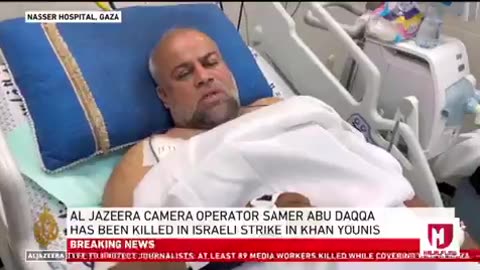 Al Jazeera cameraman injured during Israeli strike