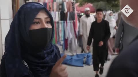 Kabul womans not scared of taliban