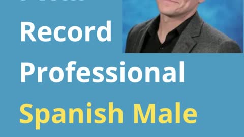 Professional Spanish Male Voice Over