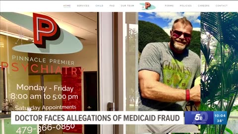 Rogers psychiatrist suspended from Medicaid program amidst allegations of fraud