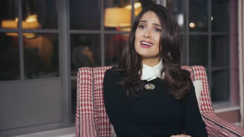 Salma Hayek on How to be a Gentleman British GQ