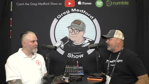 Dean from Helacious on the Greg Medford Show