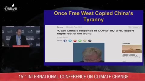 Marc Morano Demolishes the Great Reset Agenda - 2023 Climate Conference.